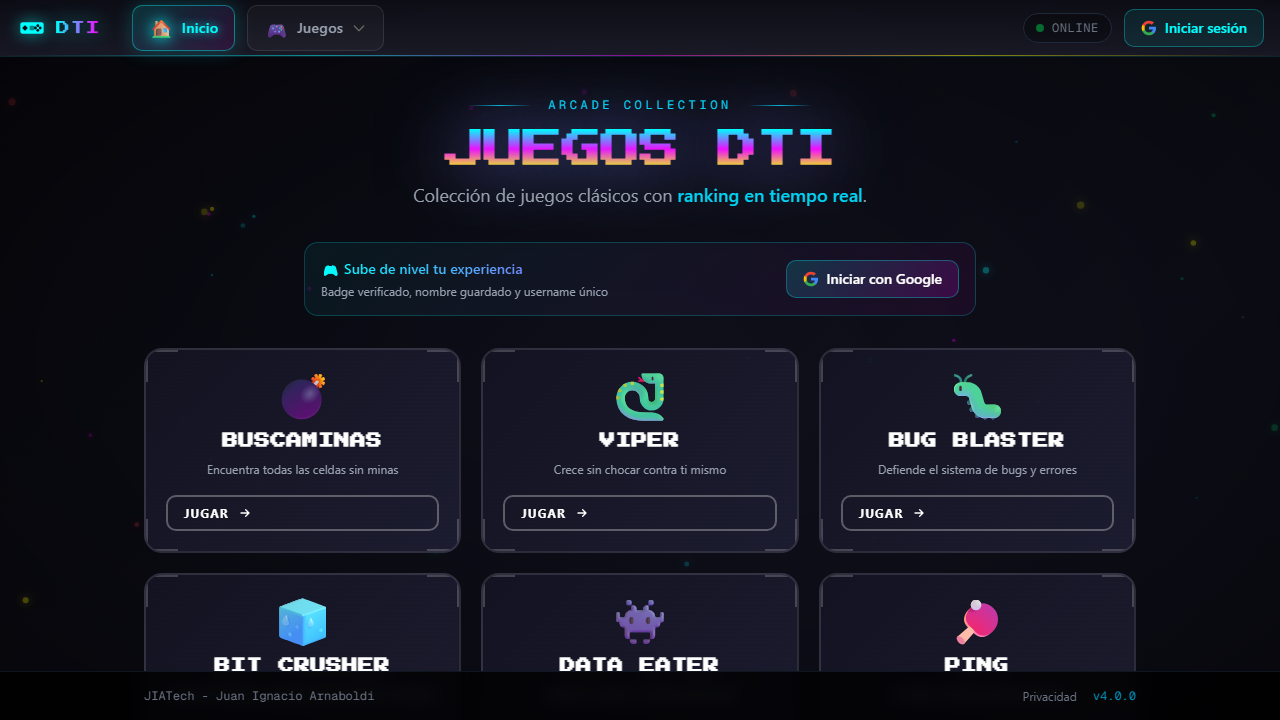 Juegos DTI - Arcade Collection